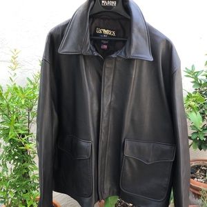 US Wings - Indiana Jones style Leather Jacket